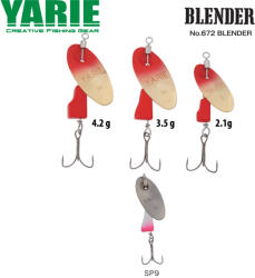 Yarie Jespa ROTATIVA YARIE 672 BLENDER 4.2gr Culoare SP9 Silver Pink