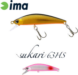 Ima SUKARI 63HS 63mm 8gr 013 Red Spot Pink
