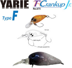 Yarie Jespa VOBLER YARIE 675 T-CRANKUP JR TYPE F 2.8mm 1.8gr Culoare C31 Variation