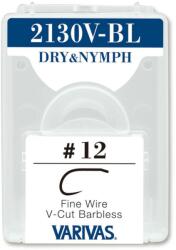 VARIVAS CARLIGE FLY 2130V-BL DRY NYMPH FINE NR 8 Barbless