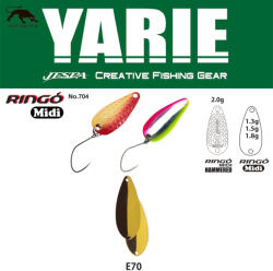 Yarie Jespa OSCILANTA YARIE 704 RINGO MIDI 1.8gr Culoare E70 Pudding