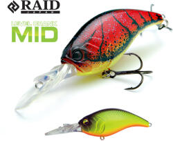 Raid LEVEL CRANK MID 59mm 10.5gr 013 Neon Back Chart