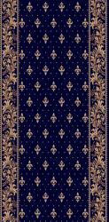 LOTOS Traversa Covor, Lotos 15033-810, Albastru, Latime 120 cm, Diverse Lungimi (15033-810-1214) Covor