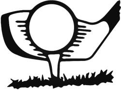 Stickify Golfozás matrica