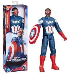 Hasbro Marvel Captain America: Brave New World - Titan Heroes Sam Wilson Action Figure Figurina