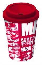 Stor Marvel - Avengers Small Plastic Double-Walled Coffee Tumbler (390 ml)