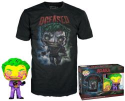 Funko Pop! & Tee - Comic Cover DC - The Joker Vinyl Figure T-shirt (L)