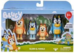 Bluey - 4 Figure Family Pack Figurina
