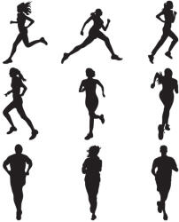 Stickify Futó szett matrica (30 cm)