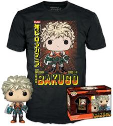 Funko Pop! & Tee : My Hero Academia - Katsuki Bakugo Vinyl Figure T-Shirt XL