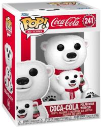 Funko Pop! AD Icon: Coca-Cola Polar Bear with Cub Figurina