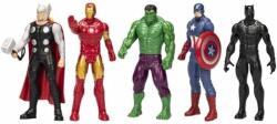 Hasbro Avengers: Beyond Earth's Mightiest - Thor / Iron Man / Hulk / Captain America / Black Panther Action Figure Set (5 Pack) (F8677) Figurina