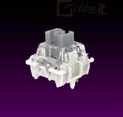 Avax Billentyűzet Avax Gateron G Pro 3.0 Silver SingleStage (35db) GATERON_G_PRO_3_SILVER_SWITCH35 (GATERON_G_PRO_3_SILVER_SWITCH35)