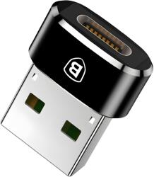 Baseus Mini USB-C - USB-A adapter - Fekete KP38021
