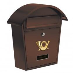 TOYA Cutie postala Vorel 78587, otel, 380x320x105mm, Maro, 2 chei