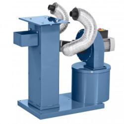 Bernardo Stand model D cu sistem de aspirare, 400V, pentru polizoare, masini de slefuit
