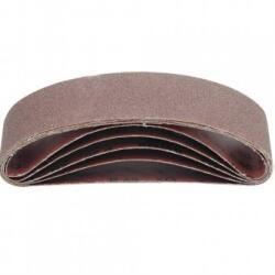 TOYA Set 5 benzi abrazive pentru slefuitor Vorel 07668, dimensiune 75x533 mm, P120