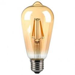 V-TAC Bec Led St64 E27 8w Cu Filament 2200k Alb Cald Model Edison