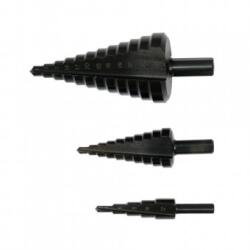 TOYA Set 3 burghie metal conice 4-38 mm Burghiu