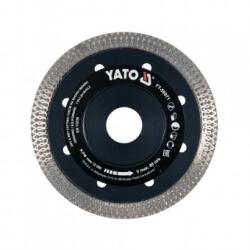 TOYA Disc diamantat, Yato, pentru gresie, faianta diametru exterior 115 mm interior 22.2 mm Disc de taiere
