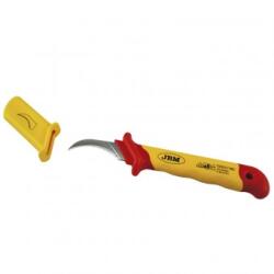 JBM Cutit curbat pentru dezizolat, JBM 53165, pentru electricieni, VDE 1000V