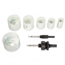 Raider Set carote pentru metal HSS, 9 buc. 22-64mm, Raider Burghiu