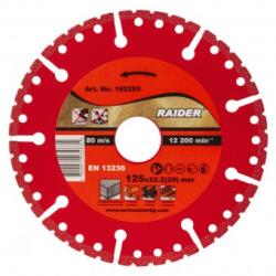 Raider Disc de taiere diamantat universal 125x22.2mm Disc de taiere