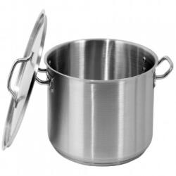 TOYA Oala medie cu capac profesionala din inox 36x22 cm, 22.4 litrri