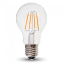 V-TAC Bec Led A60 E27 4w Cu Filament Dimabil 3000k Alb Cald