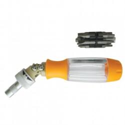 Strend Pro Set surubelnita cu clichet si biti Strend Pro SDX22-114, 14-in-1, Crom Vanadiu, articulata Surubelnita