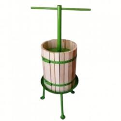VivaTechnix Presa struguri demontabila Vivatechnix VMD-32AD, capacitate 32 l, lemn de fag, Inaltime 79 cm, Diametru cos 35 cm