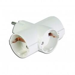 Raider Priza tripla tip splitter cu impamantare