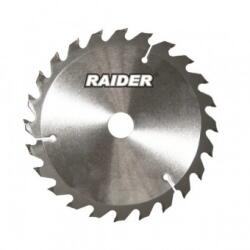 Raider Disc pentru fierastrau circular, Raider 163135, pentru taiat lemn, 190х20 mm, 24T