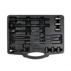 TOYA Kit 21 piese pentru intretinere injectoare, Yato YT-17627 , Otel-Carbon Trusa unelte