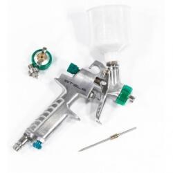 MTX Pistol de vopsit Steels AG 810 HVLP, duza 0.8mm si 1mm, capacitate rezervor 100 ml