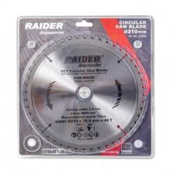 Raider Disc pentru fierastrau circular Raider 210x48Tx30mm