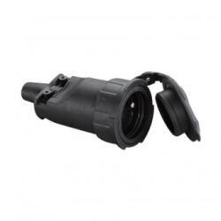 Strend Pro Cupla din cauciuc, cu capac, Strend Pro, IP65, Schuko, 16A, 250 V