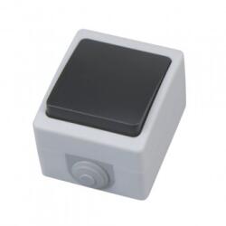 Horozk Electrik Intrerupator simplu PT, Atom One Way, pentru exterior, IP54