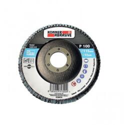 Strend Pro Disc lamelar pentru slefuit Konner 270, 125x22 mm, A80, pentru Inox