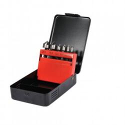 TOYA Set 6 zencuitoare conice, prindere hexagonala 1/4", dimensiuni 6.3-20.5 mm, pentru metal, Yato