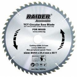 Raider Disc pentru taiere lemn Raider RD-SB14, dimensiune 254x60Tx25.4mm