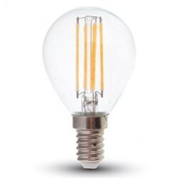 V-TAC Bec Filament Led P45 E14 6w 130lm/wat 4000k Alb Neutru