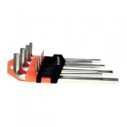 Gadget Set chei imbus scurte L, Gadget 390150, Cr-V, 9 buc Cheie imbus