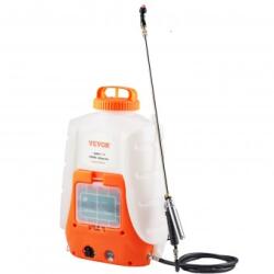 Vevor Aparat de stropit cu acumulator, Vevor 12 V / 8 Ah Litiu-Ion, 15 l, 8 duze, 2 baghete, tip rucsac, 4.1 l/min Pulverizator
