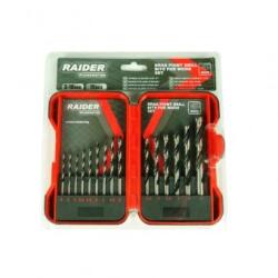 Raider Set 15 burghie pentru lemn, Raider 3-10mm Burghiu