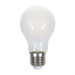 V-TAC Bec Led A60 E27 5w Cu Filament 2700k Alb Cald Sticla Mata