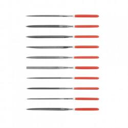 TOYA Set 10 pile Yato YT-6164, metal, 4x160 mm, parte activa 75 mm Pila