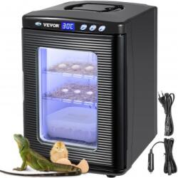 Vevor Incubator oua pentru reptile si pasari Vevor 25 l, alimentare 12 V DC sau 220 V AC