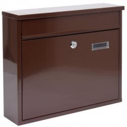TOYA Cutie postala Vorel 78577, otel, 310x360x100mm, Maro, 2 chei