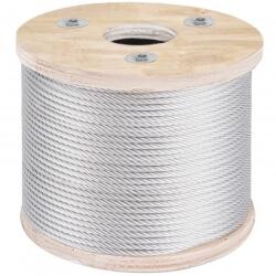 Vevor Cablu din Otel Inoxidabil, 7 x 19 Diametru 4.8 mm, Lungime 76 m, rezistenta la rupere 1678 kg